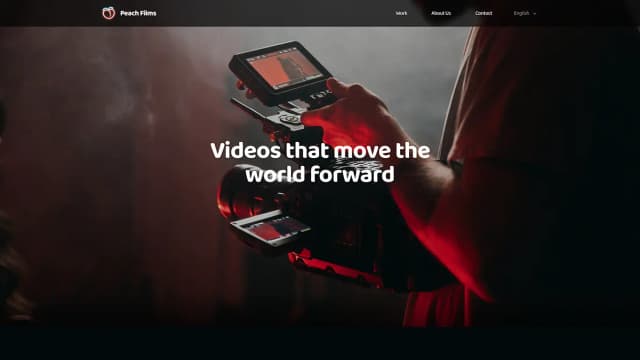 Peach Films Website